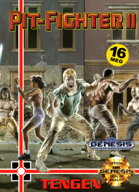 Pit-Fighter II - Box - Front (North America) - 934x1288