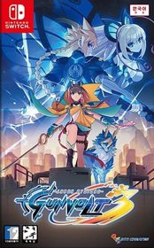Azure Striker Gunvolt 3 - Box - Front (Korea) - 530x854