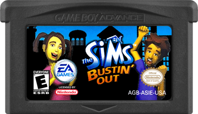 The Sims: Bustin' Out - Cart - Front (North America) - 1000x574