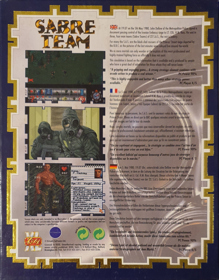 Sabre Team - Box - Back (Europe) - 1999x2560
