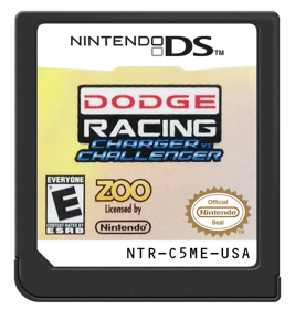 Dodge Racing: Charger vs Challenger - Cart - Front (North America) - 571x600