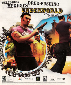 Total Overdose: A Gunslinger's Tale in Mexico - Advertisement Flyer - Front (United States) - 1829x2200