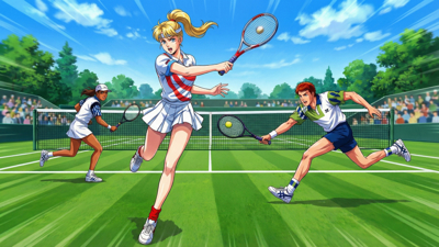 Super Final Match Tennis - Fanart - Background (Japan) - 1920x1080