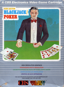 Ken Uston Blackjack/Poker - Box - Front (Europe) - 1628x2204