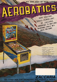 Aerobatics - Advertisement Flyer - Front (World) - 850x1218