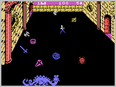 Dragonfire - Screenshot - Gameplay (North America) - 256x192