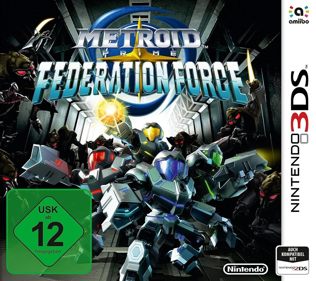 Metroid Prime: Federation Force - Box - Front (Germany) - 1448x1287