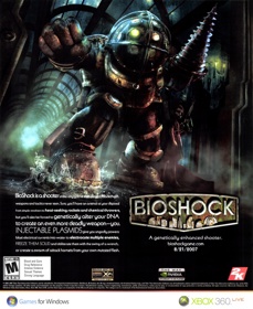 BioShock - Advertisement Flyer - Front (United States) - 1790x2190