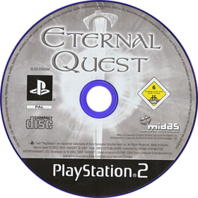 Eternal Quest - Disc (Europe) - 784x785