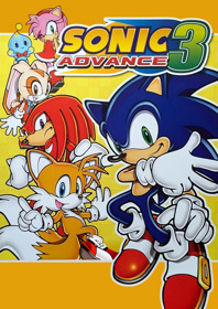 Sonic Advance 3 - Fanart - Box - Front (World) - 1800x2550