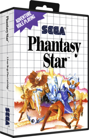 Phantasy Star - Box - 3D (North America) - 869x1351