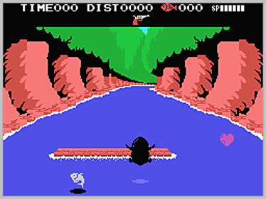 Penguin Adventure - Screenshot - Gameplay (World) - 256x192