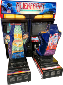 Alien Front - Arcade - Cabinet (United States) - 1287x1722