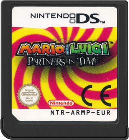 Mario & Luigi: Partners in Time - Cart - Front (Europe) - 517x564