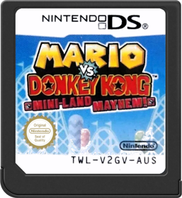 Mario vs. Donkey Kong: Mini-Land Mayhem! - Cart - Front (Australia) - 517x564