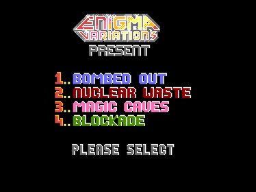 Mind Games 1 - Screenshot - Game Select (Europe) - 512x384