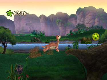 The Land Before Time: Big Water Adventure - Screenshot - Gameplay (World) - 640x480
