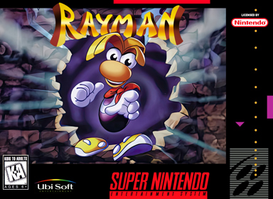 Rayman - Fanart - Box - Front (North America) - 2102x1535