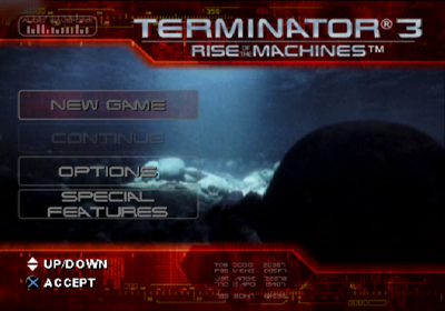 Terminator 3: Rise of the Machines - Screenshot - Game Select (World) - 640x448