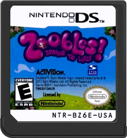 Zoobles! Spring to Life! - Cart - Front (North America) - 517x564