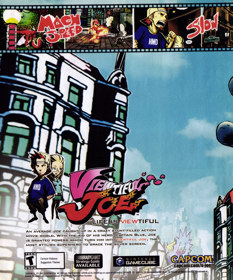 Viewtiful Joe - Advertisement Flyer - Front (United States) - 1904x2290
