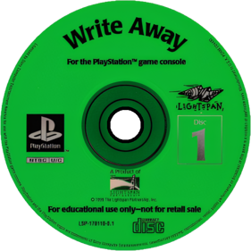 Write Away 1 - Disc (North America) - 600x600