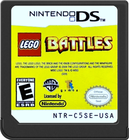 LEGO Battles - Cart - Front (North America) - 517x564