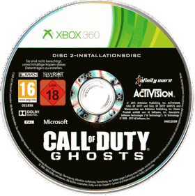 Call of Duty: Ghosts - Disc (Europe) - 2885x2892