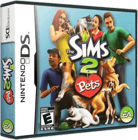 The Sims 2: Pets - Box - 3D (North America) - 864x877