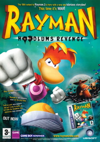 Rayman: Hoodlum's Revenge - Advertisement Flyer - Front (United Kingdom) - 1754x2500