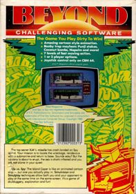 Spy vs Spy: The Island Caper - Box - Back (Europe) - 561x800