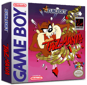 Taz-Mania - Box - 3D (North America) - 1016x998