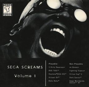Sega Screams: Volume 1 - Box - Front (North America) - 1441x1408