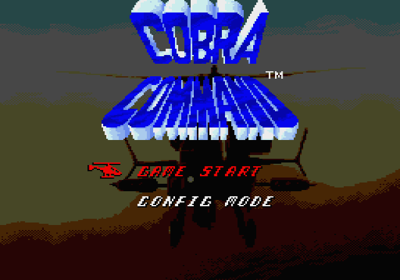 Cobra Command - Screenshot - Game Select (North America) - 640x448