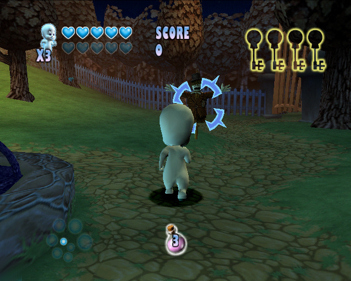 Illustration of Casper and the Ghostly Trio