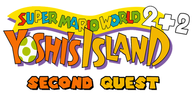 SMW2+2: Second Quest - Clear Logo (World) - 1296x646