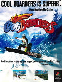 Cool Boarders - Advertisement Flyer - Front (United Kingdom) - 1655x2200