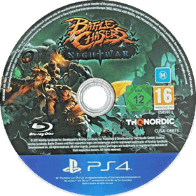 Battle Chasers: Nightwar - Disc (World) - 1501x1503