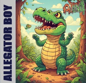 Alex the Allegator 4 - Fanart - Box - Front (World) - 654x631