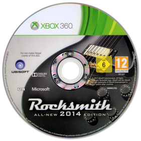 Rocksmith 2014 - Disc (Europe) - 900x900