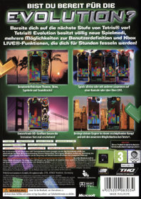 Tetris Evolution - Box - Back (Germany) - 600x848