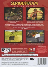 Serious Sam: Next Encounter - Box - Back (France) - 483x680