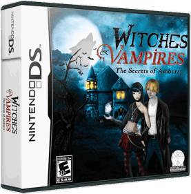 Witches & Vampires: The Secrets of Ashburry - Box - 3D (North America) - 867x878