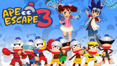 Ape Escape 3 - Banner (World) - 1280x720
