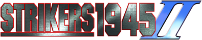 Strikers 1945 II - Clear Logo (North America) - 2871x567