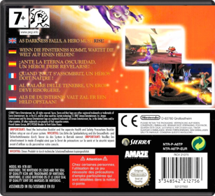 The Legend of Spyro: The Eternal Night - Box - Back - Reconstructed (Europe) - 774x708