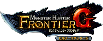 Monster Hunter Frontier G - Clear Logo (Japan) - 3840x1537
