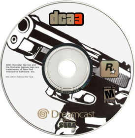 Grand Theft Auto III - Fanart - Disc (North America) - 640x654