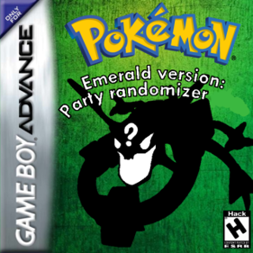 Pokémon Emerald Version: Party Randomizer - Fanart - Box - Front (North America) - 320x320