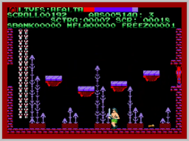 Into The Den Of The Snake Men - Screenshot - Gameplay (World) - 256x192